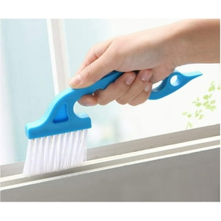 Newway Window Groove Cleaning Brush Tools Set, Magic Window Track Cleaner