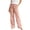 Hot Pink, variant on Ohufall Pajama Pant for Women Plaid Elastic Waist Soft Pant Sleep Lounge Comfort Casual Sleepwear