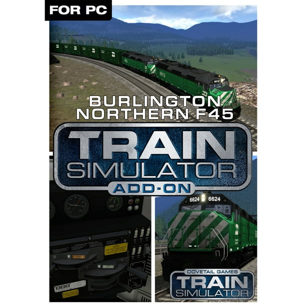Train Simulator Add On Burlington Northern F45 Pc Digital Download Walmart Com Walmart Com - roblox plus ultra cowl