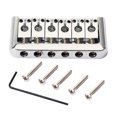 thumbnail image 1 of GA805 - Cordal de cenicero de 6 selletas para guitarra eléctrica (plateado), 1 of 7
