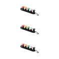 thumbnail image 1 of ZheElen Embouts de Buse Polyvalents Ensemble Raccord Rapide Tuyau d'Arrosage Accessoire Support de Pression 5 Buses 3Set, 1 of 1