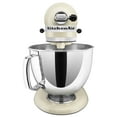 thumbnail image 4 of KitchenAid Artisan Series 5-Quart Tilt-Head Stand Mixer, Almond Cream with Flat Beater, Dough Hook, Whip, 4 of 6