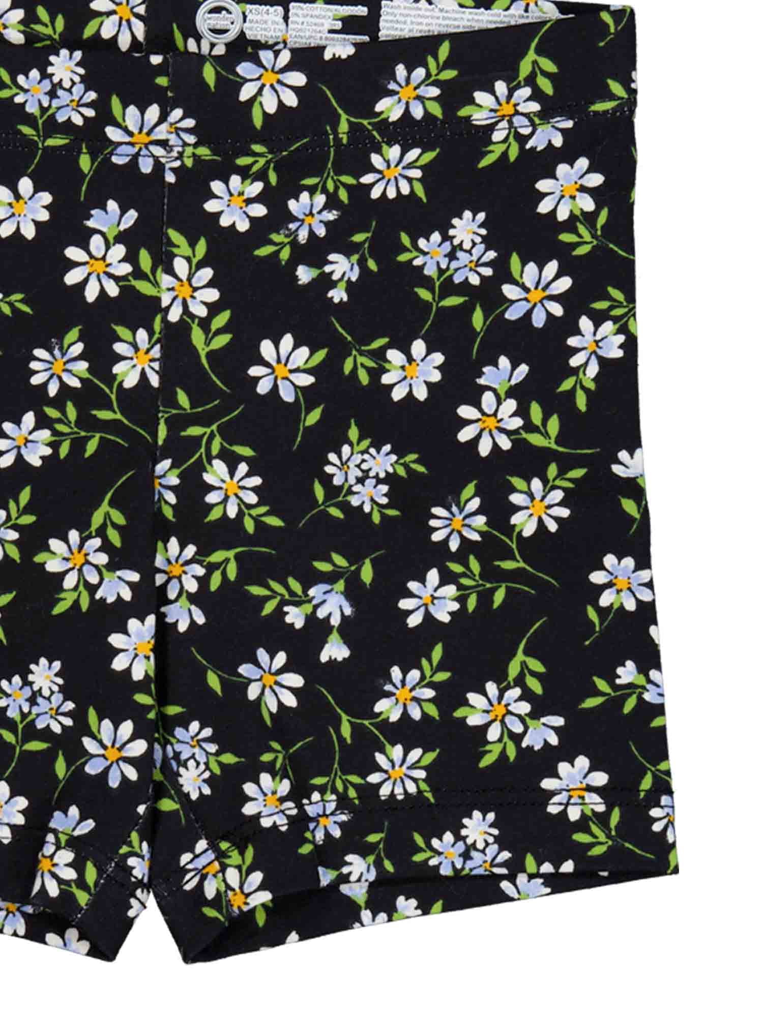 Wonder Nation Girls Bike Short, 2-Pack, Sizes 4-18 & Plus