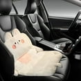 thumbnail image 6 of Cute Animals Seat Cushion, 31.5x15.7" Plush Car Lumbar Support Cushion, No-slip Chairs Cushion Seat Pad with Back, for Kitchen Garden Office Car, 6 of 6