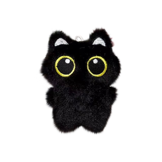 Muñeca de Juguete Colgante de Ojos Grandes Y Blanco Que Cuelga Ornamento Llavero para Llaves Y Bolsos