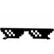 thumbnail image 1 of Premium Quality Funny Toy For Kids, Thug Life Glasses 8 Bit Pixel Deal With It Sunglasses Unisex Sunglasses Toy B-, 1 of 4