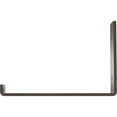thumbnail image 4 of Ekena Millwork 2"W x 10"D x 6 1/2"H Steel Hanging Shelf Bracket, Hammered Brown, 4 of 10