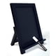 thumbnail image 1 of Pizarra de mesa enmarcada con marco de madera rústica de 9,5 x 14 pulgadas, pizarra magnética pequeña con soporte plegable con repisa incorporada y un marcador de tiza blanca de Better Office Products, 1 of 1
