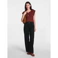 thumbnail image 3 of Scenario Women's Wide Leg Utility Pants, 31" Inseam, Sizes 0-20, 3 of 6