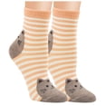 thumbnail image 2 of Chaussettes Colorées pour Femmes avec Design Animal de Dessin Animé Chaussettes en Coton Mignonnes et Cool, 2 of 8