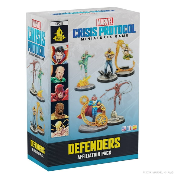 Marvel: Crisis Protocol - Defenders Affiliation Pack for Ages 14 , from Asmodee