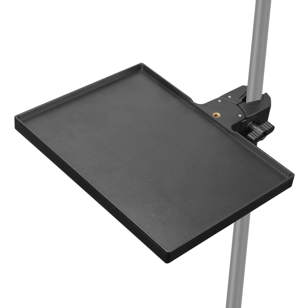 Professional Recording Equipment Mic Stand Tray For Microphones Stands Mixer Supports 2kg Load Durability ABS Construction