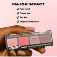 thumbnail image 4 of Hard Candy, Moods Shadow Palette, 4 Bold & Buildable Monochromatic Shades, HARD, 4 of 7
