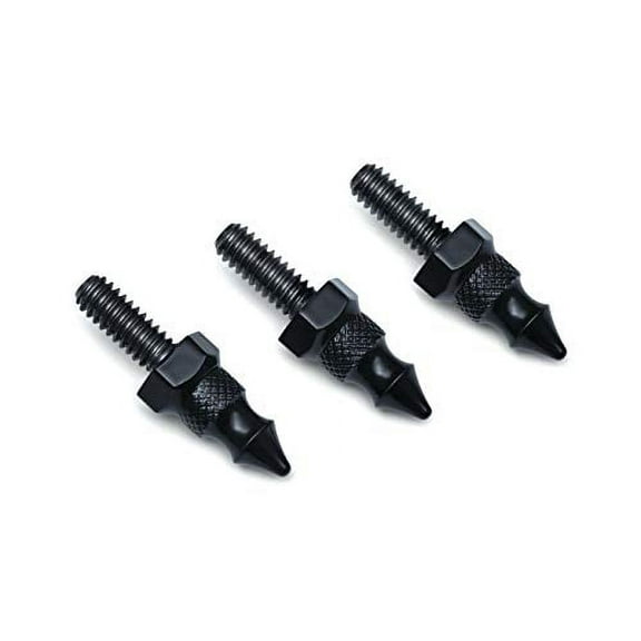 Kuryakyn Windshield Mounting Spikes (Gloss Black) for 06-13 Harley FLHX2