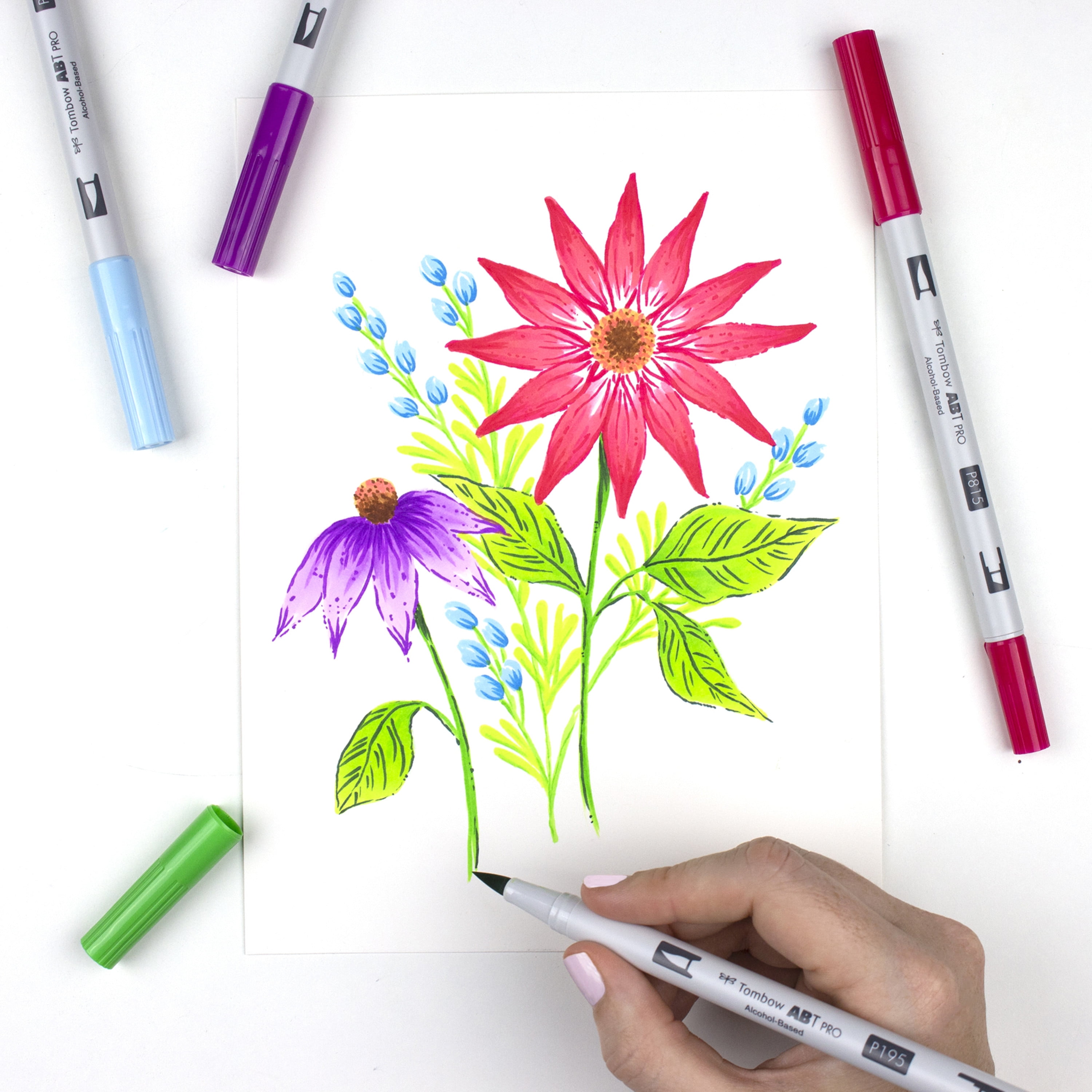 Coloring Resin with ABT PRO Alcohol-Based Markers - Tombow USA Blog