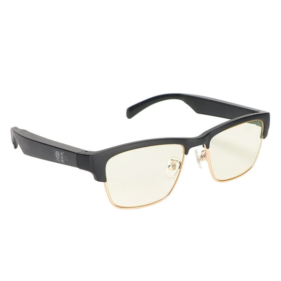 Glasses, Integrated Microphone IP5 Waterproof Wearable Open Ear Sound Smart Wearable Device 95mAh Battery for Driving