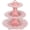 Pink, variant on Mexican Cielito Lindo Party Decoration, 3 Tier Terracotta Cupcake Stand, Cardboard Dessert Tower Holder Display for Wedding Cinco De Mayo Baby Shower Birthday Fiesta(Talavera,Pink)