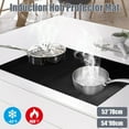 thumbnail image 1 of POINTERTECK Large Induction Cooktop Protector Mat  Silicone Induction Cooker Covers Electric Cooker Scratch Protector(52x78cm), 1 of 8