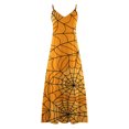 thumbnail image 5 of Fankiway Robe d'Été Décontractée Imprimée Sans Manches à Bretelles Col en V pour Femmes Robes de Plage Grande Taille Robes de Plage pour Femmes, 5 of 5