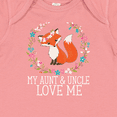 thumbnail image 4 of Inktastic My Aunt and Uncle Love Me Fox for Niece Girls Baby Bodysuit, 4 of 5