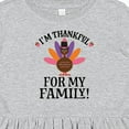 thumbnail image 4 of Inktastic Thanksgiving Girl Turkey Thankful for Family Girls Toddler Dress, 4 of 5