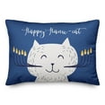 thumbnail image 2 of Creative Products Happy Hanu-Cat 14x20 Spun Poly Pillow, 2 of 3