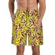 thumbnail image 1 of Fotbe Chicken Cartoon Trajes de Baño Estampados para Hombre, Shorts de Verano de Secado Rápido, Ropa de Playa, Bañadores-Small, 1 of 6