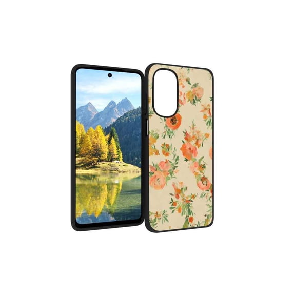 Floral Phone Case, Degined for Motorola Moto G Stylus 5G 2022 Case Men Women, Flexible Silicone Shockproof Case for Motorola Moto G Stylus 5G 2022