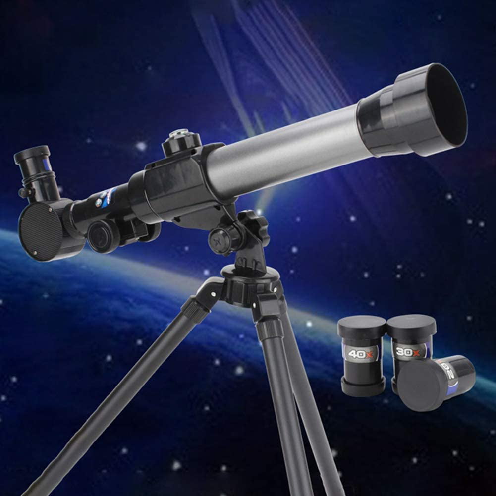 YZ-YUAN Kids Telescope for Adults Astronomy Beginners 60mm Refractor Telescopes with Adjustable Tripod Heaven and Earth,Compass Function Color : A Package 
