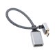 thumbnail image 3 of Cable Mini HDMI Compatible con HDMI de 20CM 4K@60HZ V2.0 0,2M conveniente, 3 of 8