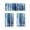 #3174-Multicolor, variant on Cevemin 3 Pcs Kitchen Curtains Set Abstract Art - Nylon Valance Window Filtering And Heat Insulating Curtains for Home Basement Coffee House Decor