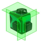 Wokeline WK3CG Three Plane Cross Line 3CG Rotary Laser Level Green Beam
