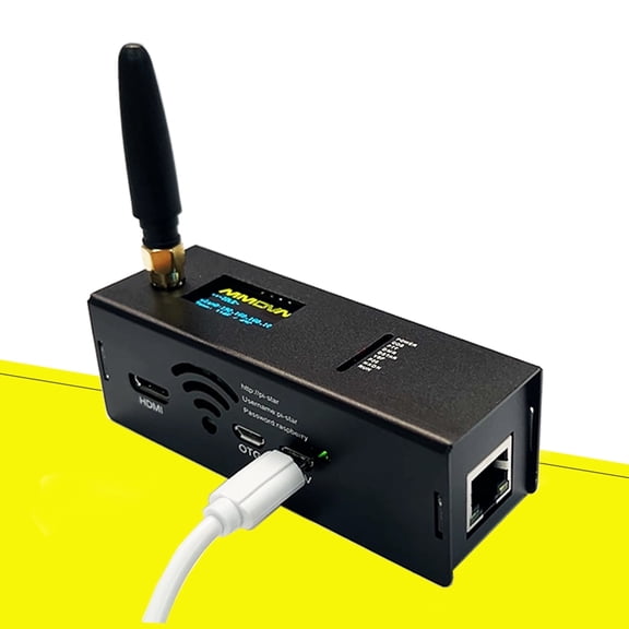 Upgraded MM100 MMDVM Hotspot WLan Pi-Star Dual Band UHF/VHF WiFi & Ethernet Raspberry Pi Zero W Pi-Star 4.2 Preloaded Digital Voice Modem for DMR YSF D-Star