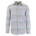 thumbnail image 4 of Men's Long Sleeve Printed Dress Shirts With Chest Pocket, 4 of 11