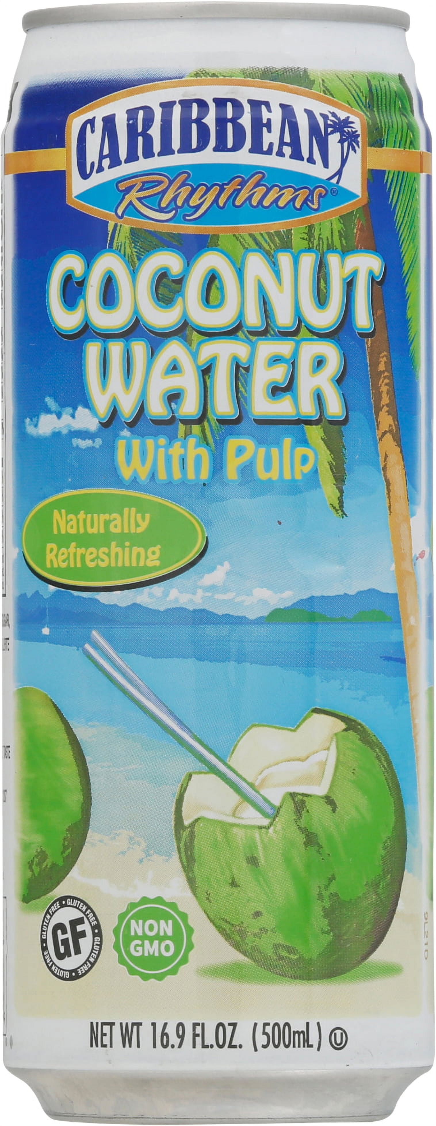 Caribbean Rhythms Coconut Water with Pulp, 10.5 oz