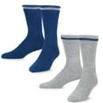 thumbnail image 3 of TeeHee Men's Cotton Crew Dress Socks 4-pack (Single Stripe), 3 of 7