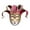 Red, variant on BELOVING Halloween Mardi Gras Masquerade Club Prom Costume Accessories White