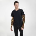 thumbnail image 5 of Haiem Checkered With Golden Stars UV Protection Cooling Arm Sleeves for Men and Women UPF 50 Sun Sleeve, 5 of 8