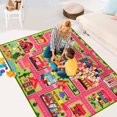 thumbnail image 4 of Kids Carpet Car Play Rug Kids Play Rug for Playroom Play Rugs Town City Road Map Rug Extra Large Boys Kids Car Track Carpet for Playroom Bedroom Living Room ( X CM), 4 of 8