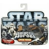 Star Wars Galactic Heroes (2006) Scout Trooper & Speeder Bike Hasbro Figure Set -