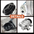 thumbnail image 5 of Aspligo A/C Compressor with Clutch for Honda Accord/Crosstour 3.5L, Acura RDX/TL/TSX, Replaces 38810R8AA01 38900RGLA02 389245G0A01, 5 of 8