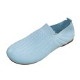 thumbnail image 2 of Willtoo Women's Flats Slip On Go Walk Shoes for Women Comfortable Walking Sneakers Knit Low Wedge Dressy Ballet Shoes, 2 of 7