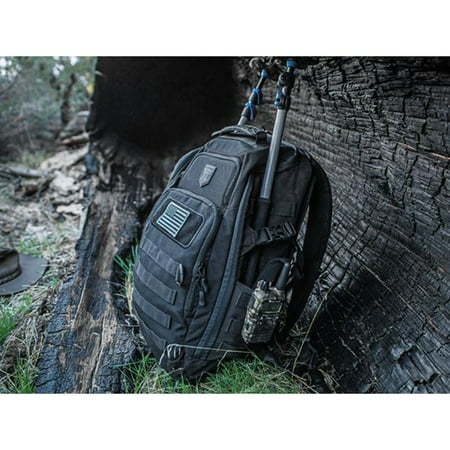 Cannae Pro Gear 500D Nylon Size Medium 21 Liter Legion Day Pack Backpack, Black - www.semadata.org