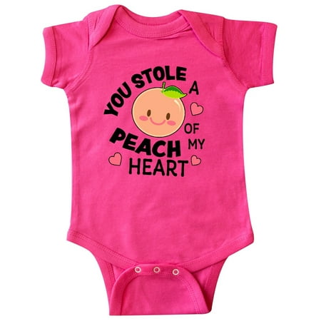 

Inktastic You Stole a Peach of My Heart with Cute Peach Gift Baby Boy or Baby Girl Bodysuit