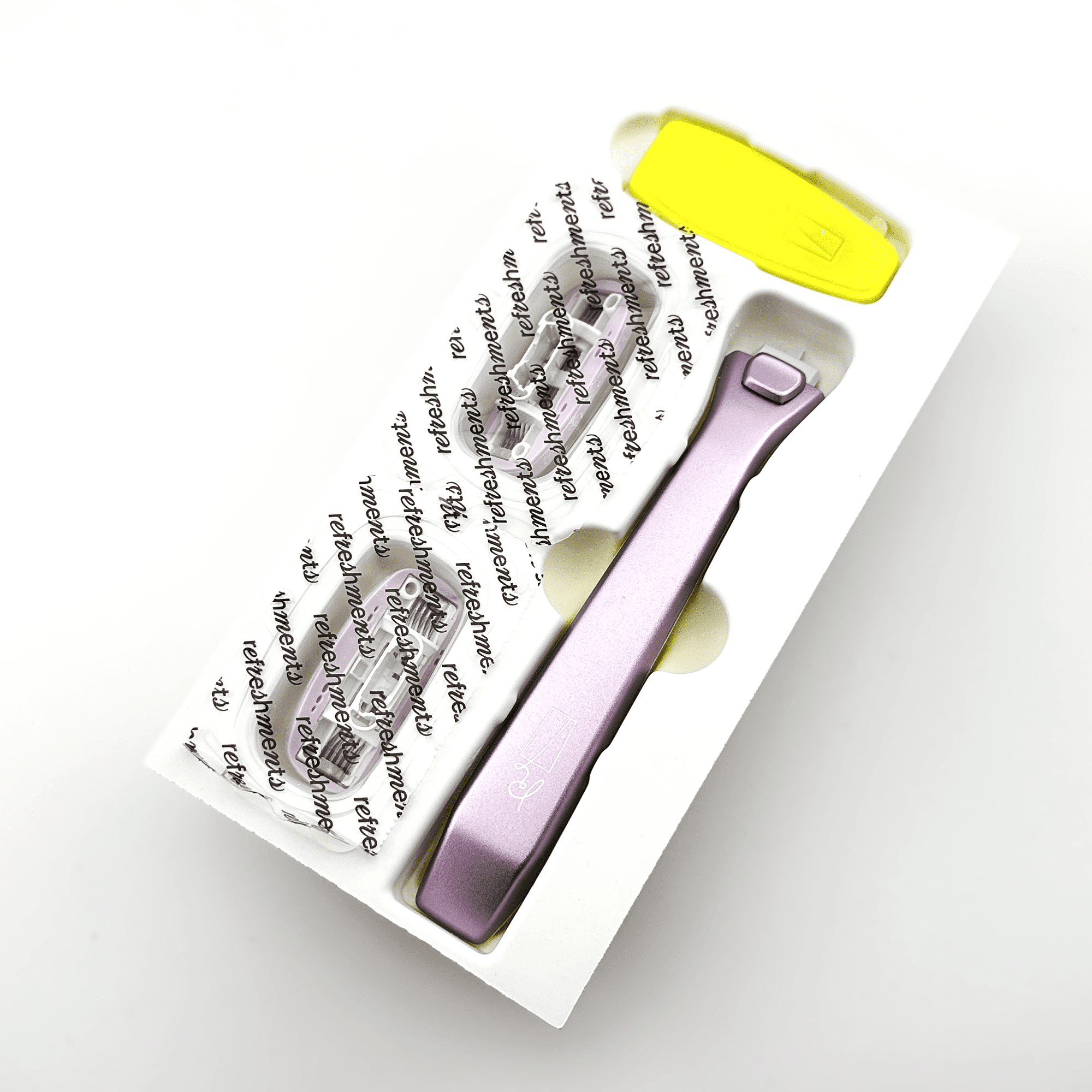 refreshments DAZZLING 5-BLADE RAZOR KIT NEON FIZZ