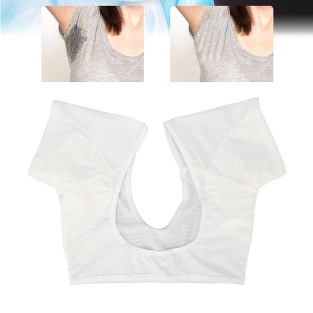 Chaleco para el Sudor de las Axilas Protector de Sudor Suave y Transpirable Almohadillas para el Sudor Reutilizables de Malla Transpirable para Mujeres y Niñas Color de Piel ANGGREK Otros
