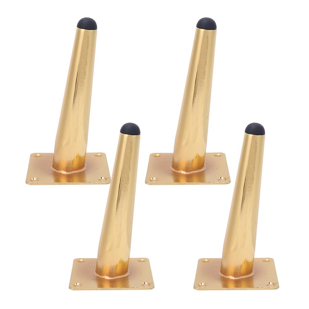 Kritne 4Pcs Stainless Steel Oblique Tapered Feet Legs Replacement for