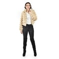 thumbnail image 5 of Chamarra de peluche /Juvenil, 7121 (Beige) beige M, 5 of 5