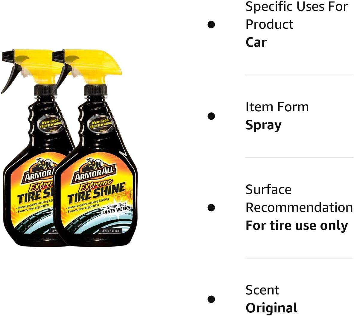 ARMOR ALL Extreme Tire Shine Pack /22 oz