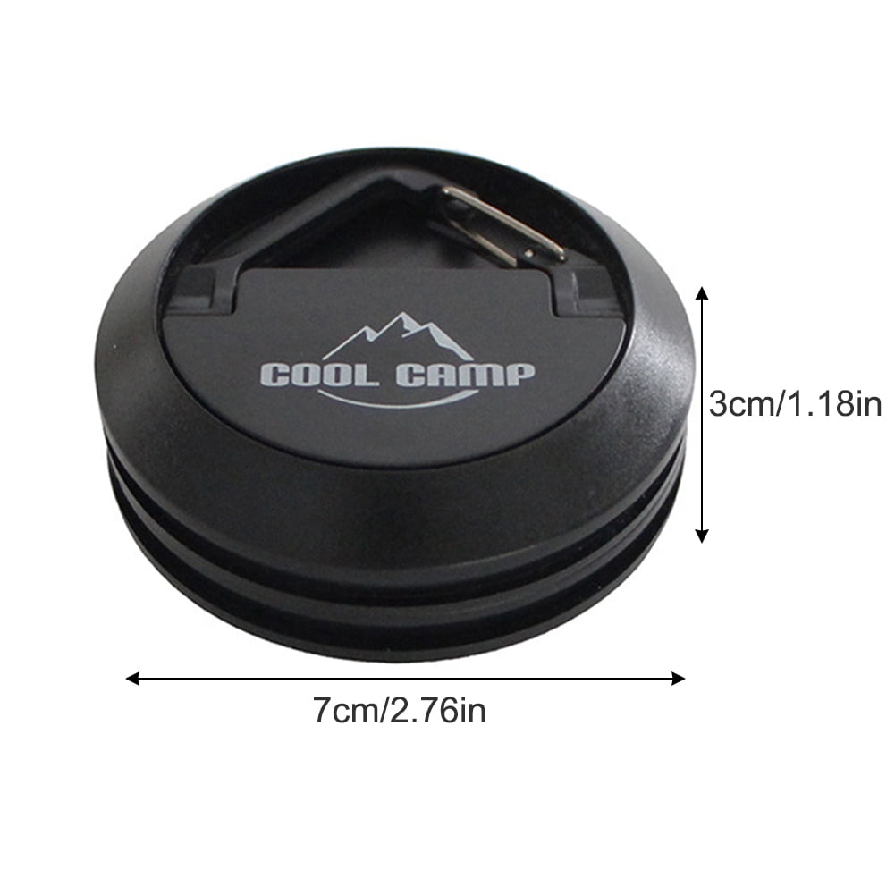 golytefs Tent Strong Magnetic Hook Magnet Clip Hanger for Outdoor Camping Canopy (Black)